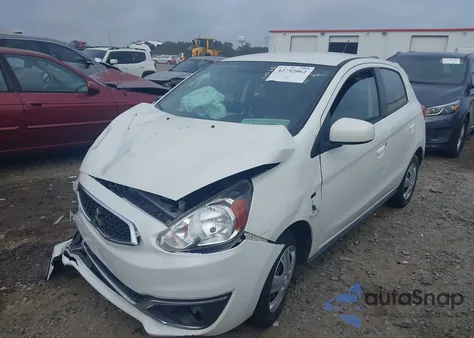 2018 Mitsubishi Mirage Es from USA, damaged, VIN ML32A3HJ6JH010039